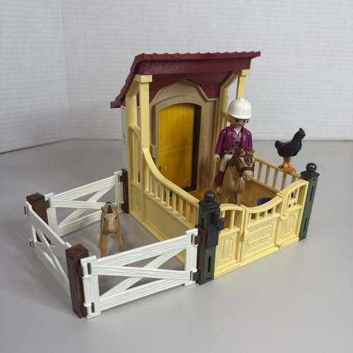 Playmobil horse stable set - playmobil,