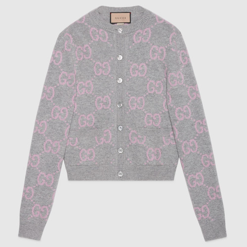 Gucci knit wool cardigan - gucci,