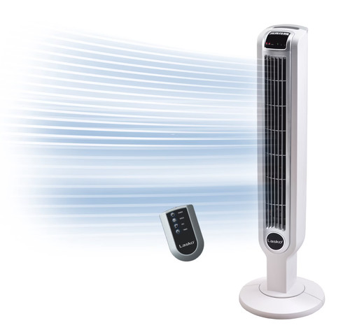 Lasko 2510 white - white, oscillating