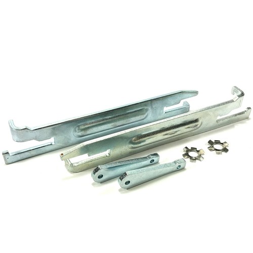 Pair rear brake shoe adjusters - brake,