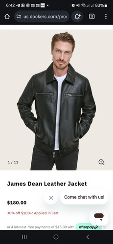 Dockers james dean leather - james,