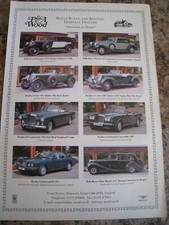 P&A ROLLS-ROYCE BENTLEY