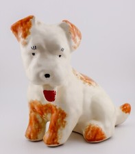 Terrier money box vintage - money,