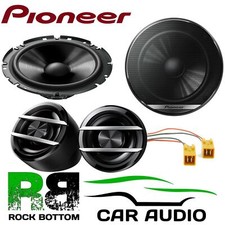 Pioneer Fiat Punto MK1 6.5"  600W Front Door Car Speakers & Connectors Kit