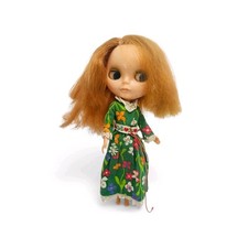 Blythe Kenner Doll 1972  Red Hair Original Outfit Knickers Eye Changing Vintage 