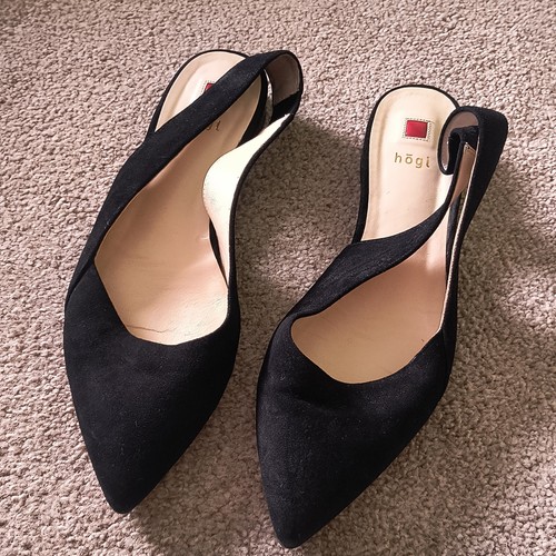 Högl women black - högl, suede