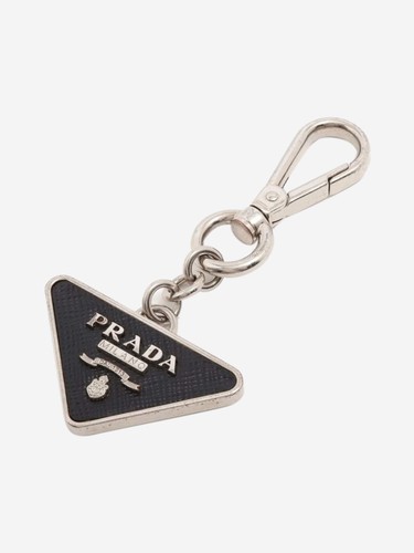 Prada silver saffiano and - silver,