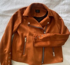 Papaya Rust Burnt Orange Faux