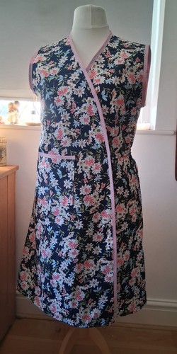 1940s style wrapover duster - 1940s,