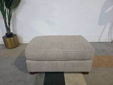 Marks and Spencer M&S Abbey Oatmeal Garron Weave Footstool RRP £349