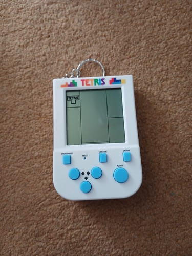 Tetris keyring arcade retro - keyring,