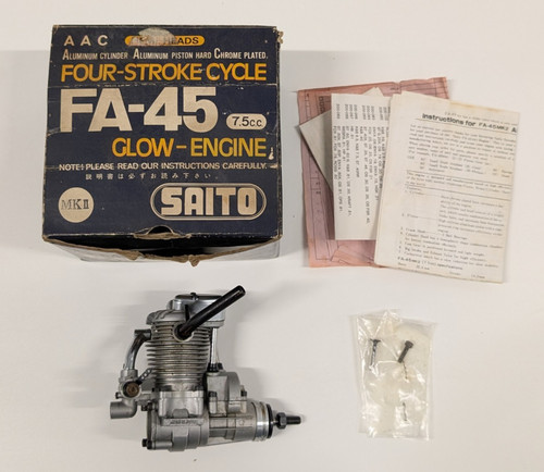 Vintage saito 5cc glow - saito, 7.5cc