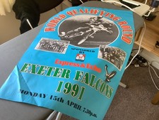 speedway memorabilia. Exeter Poster. 20”x30”