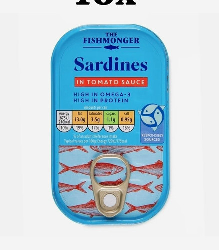 10x120g the fishmonger - the,