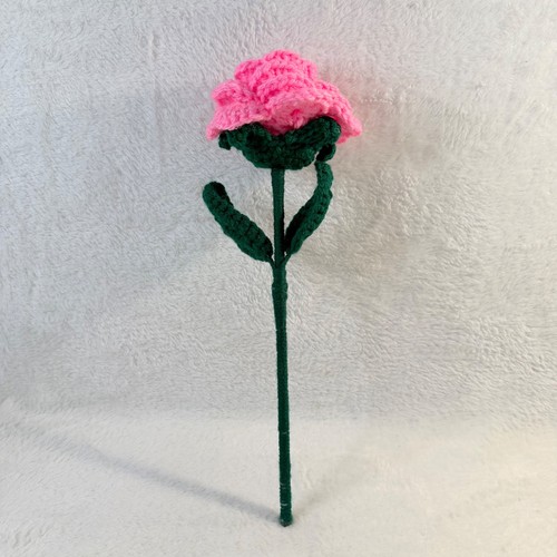 Handmade crochet rose unisex - handmade,