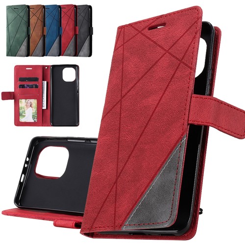 Leather wallet case - for, sony