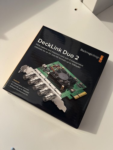 Blackmagic decklink duo 4 - blackmagic,