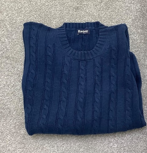 Barbour men cable knit - cable,