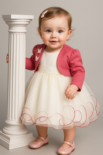 Baby girls butterfly bolero - girls,