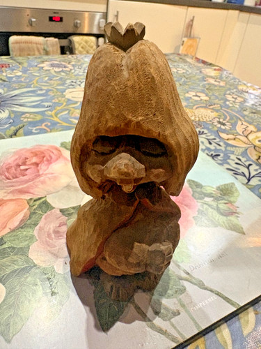 Vintage henning hand carved - vintage,