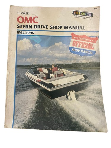 Omc stern drive - 64-1986, by