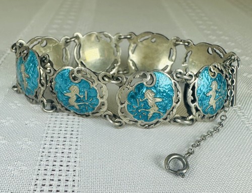 Siam blue enamel - enamel, indian