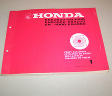 Parts Catalog Honda Generator