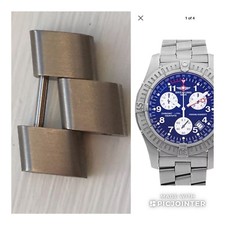 New Genuine Breitling Titanium Link With Screws For Chrono Avenger M1 E73360