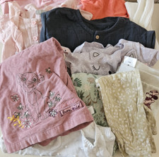 GIRLS clothes age 12-18 months bundle tops dress