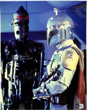 Boba Fett ESB Bulloch and Wingreen Signed 11x14 Photo BAS (Grad Collection)