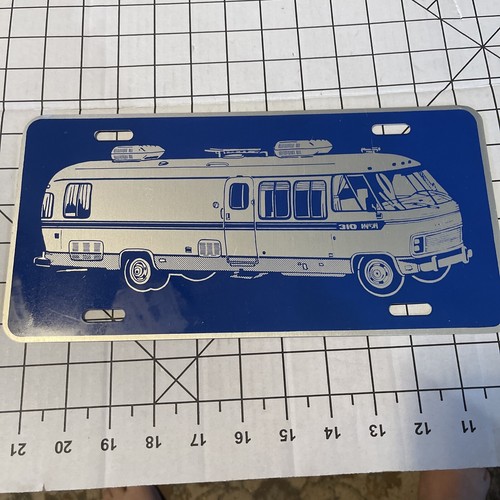 Vintage airstream 310 license - vintage,