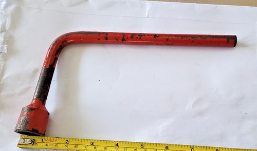 Vintage red 1960s car wheel - vintage,