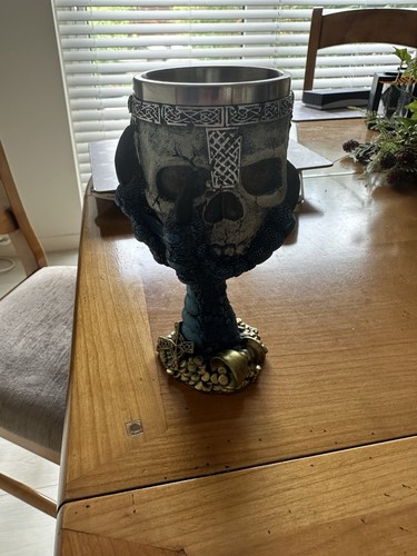 Gothic skull goblet - gothic, chalice