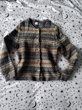Eribe Women's Fair Isle westray Cardigan Small / Medium