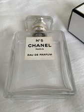 Empty Chanel No Eau Ds Parfumerie Bottle With Box.