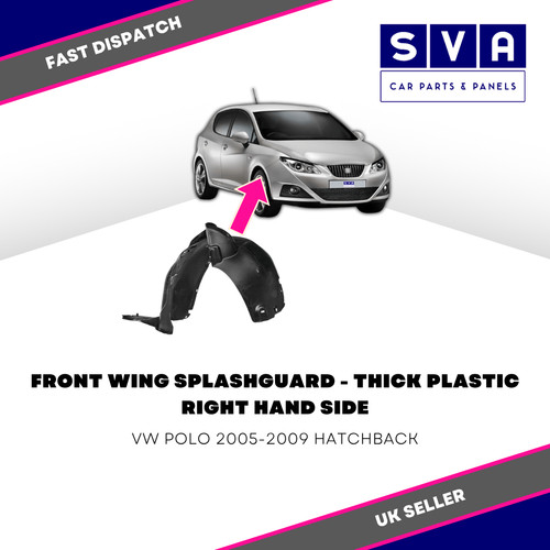 Front wing splashguard - wing,