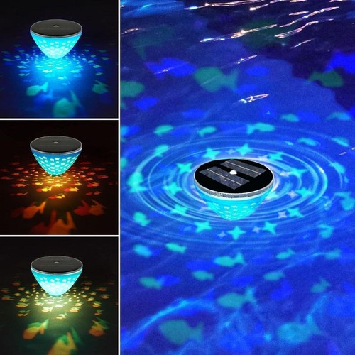 Rgb solar floating pool lights - solar,