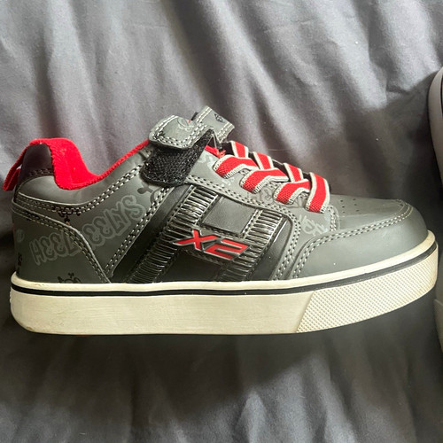 Heelys kids grey red skate - heelys, grey/red