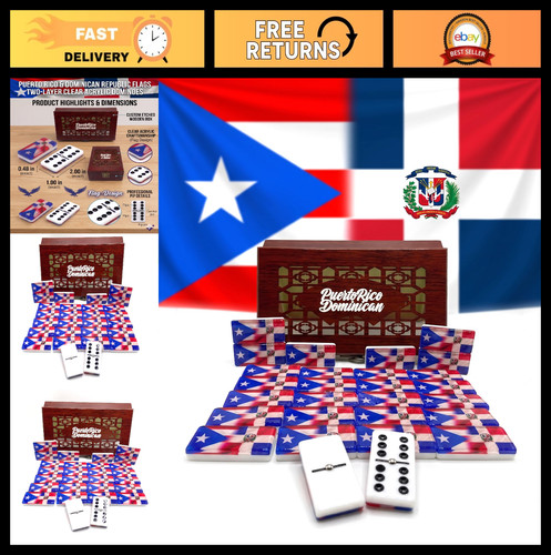 Premium double six dominoes - double,