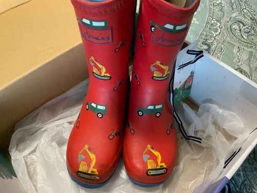 Joules boys wellies red - wellies,