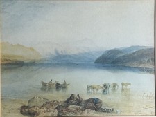 Ullswater By JMW Turner Limited Edition Print Framed