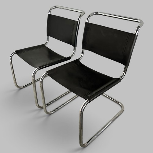 Pair italian black - italian, leather
