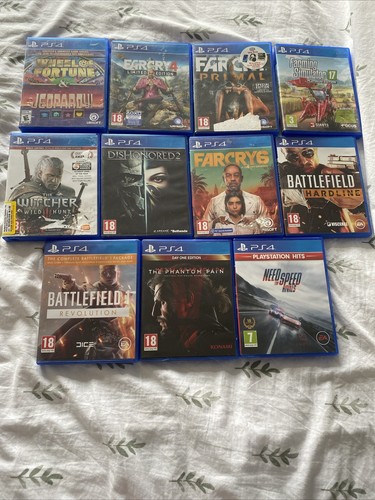 Ps4 game bundle x11 - game,