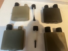 Sa80 BRITISH ARMY OIL BOTTLES  L85A1 L85A2 L58A3 SA 80 GPMG CLEANING KIT.   X 4 