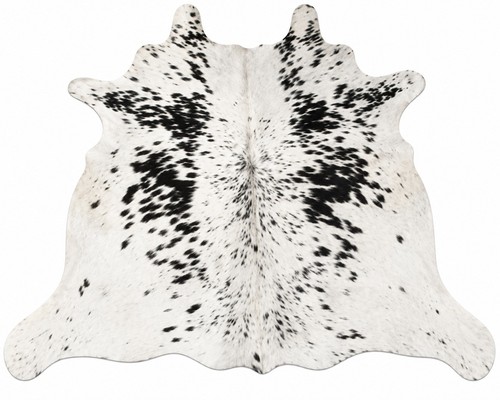 Natural cowhide rug genuine - cowhide,
