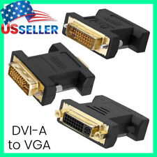 DVI to VGA Adapter DVI-I (24+5) Female/Male to VGA Female/Male Monitor Converter