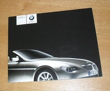 BMW 6 Series 645 CI Convertible Brochure 2003