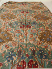 LIBERTY Single Curtain MELBURY Morris Arts & Crafts Vintage 73"D 49.5"W Cotton