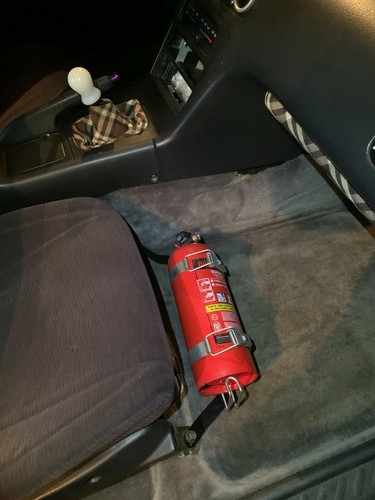 Fire extinguisher bracket - fire,