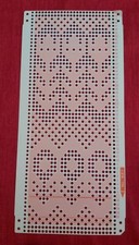 A Punchcard From The Toyota